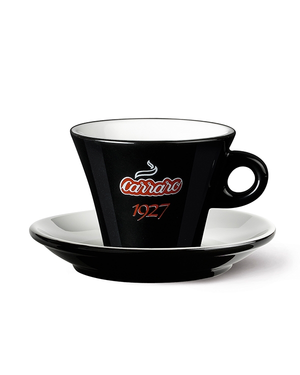 Black Cappuccino Cup